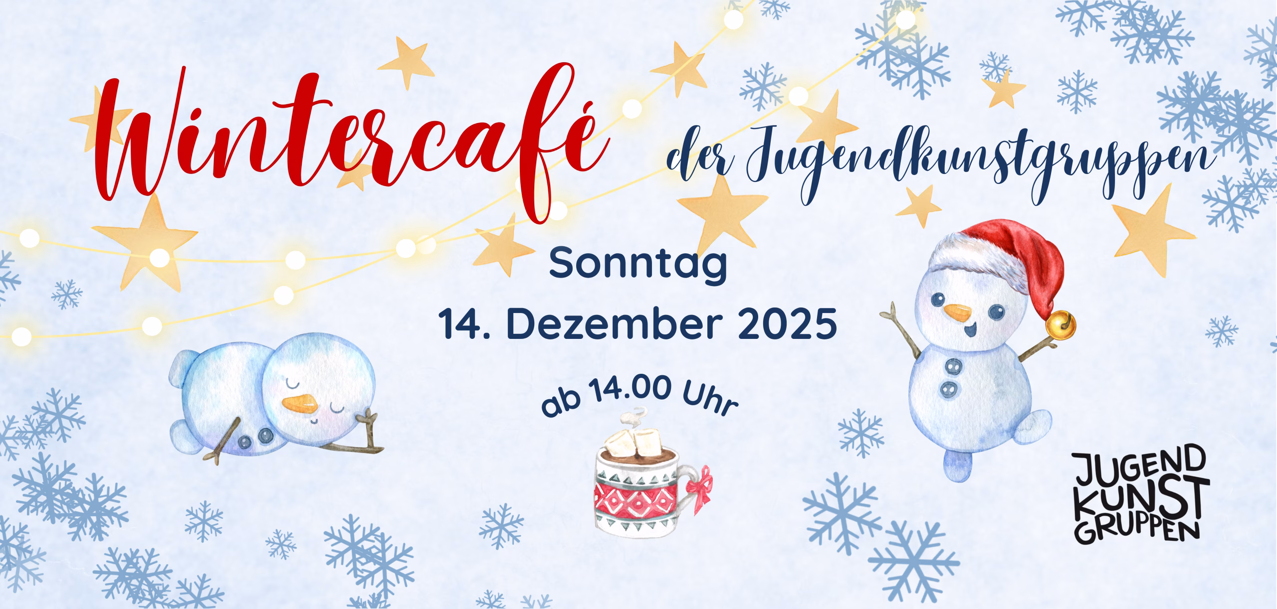 Wintercafé Einladungskarte-Vorne (2)